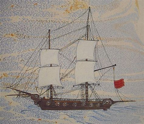 An Ottoman Ship 18th Century Bir Osmanlı Gemisi 18 Yüzyıl Catalina