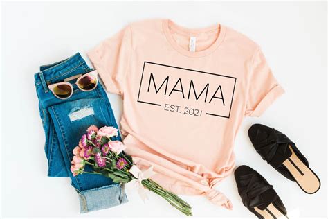 Mama Shirt Mom T Shirt Mothers Day T Mother Day T Shirt Etsy