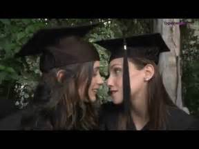 Lesbian Coeds Celebrate Graduation Youtube