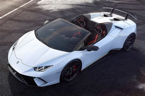 Lamborghini Huracan Performante Spyder White 2018 Autobics
