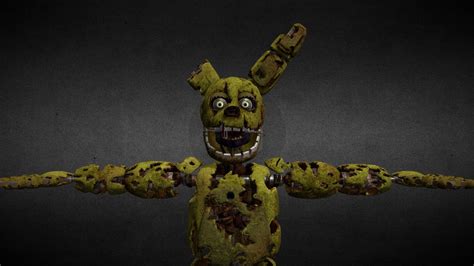Springtrap Help Wanted Download Free 3d Model By Matiash290