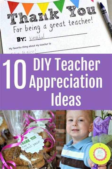 10 Diy Teacher Appreciation T Ideas Teachers Diy Teacher