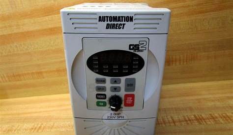 automation direct gs2 22p0 manual