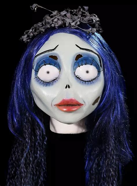 Corpse Bride Emily Latex Full Mask Maskworld Com