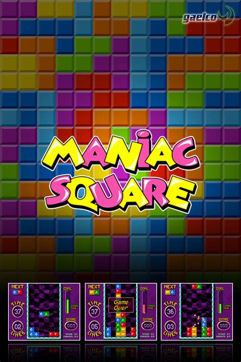 Maniac Square Details Launchbox Games Database