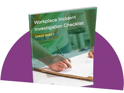 Workplace Incident Investigation Checklist I Sight