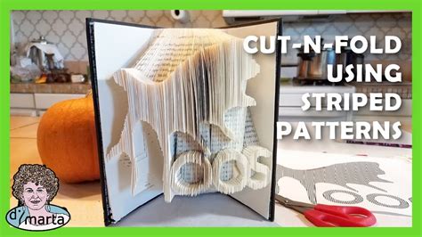 Cut And Fold Using Striped Patterns Youtube