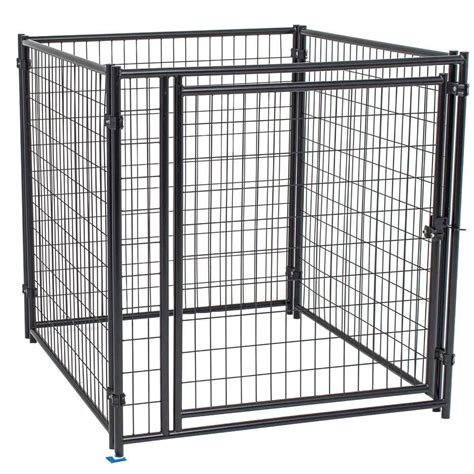 Lucky Dog 4 Ft H X 4 Ft L Modular Welded Wire Kennel Kit Cl 61450