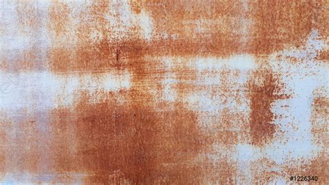 Rusty Metal Wallold Sheet Of Iron Covered With Rust Stock Photo