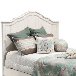 Have a question about cottage traditions distressed white bedroom furniture set? Millbrook Distressed Off-White Arched Panel Headboard by ...