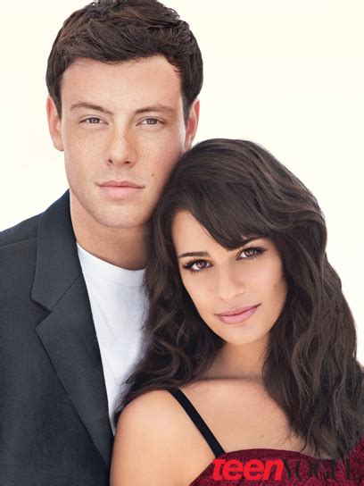 Lea Michele And Cory Monteith S Teen Vogue Cover Shoot Glee Photo 16989072 Fanpop