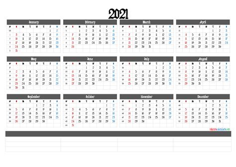 One week printable calendar creative images. Printable 2021 Calendar with Week Numbers (6 Templates)