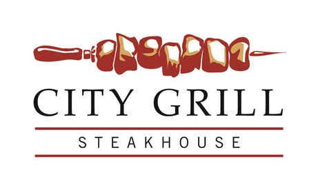 City Grill City Grill Grill Logo Logo Restaurant