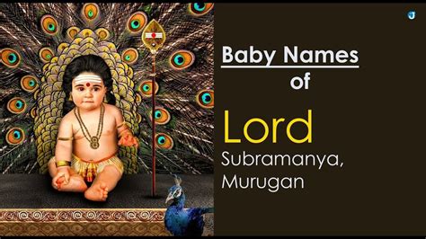 Baby Names Inspired By Lord Subramanya Swamy Lord Murugan Hindu