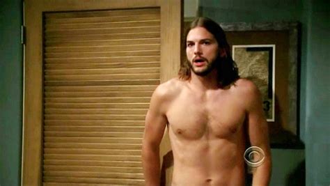 Mens Journal And Gorgeous Hunks Photo Ashton Kutcher In Two And A Half Men