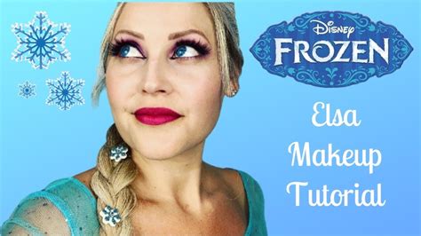 Disney Frozen Elsa Makeup Tutorial Youtube