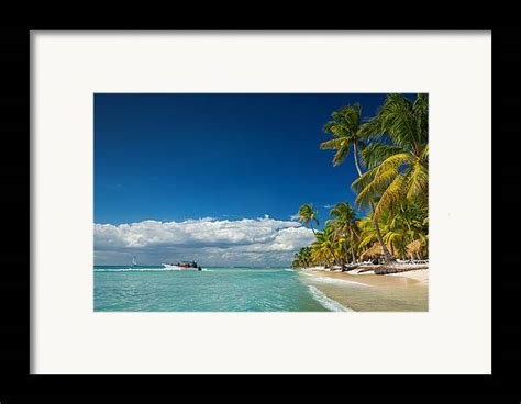Landscape Of Paradise Tropical Island Beach Framed Print By Valentin Valkov