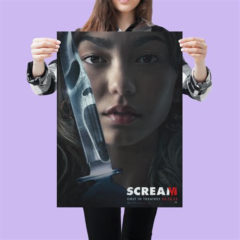 Scream 6 Devyn Nekoda Anika Movie Poster Lost Posters