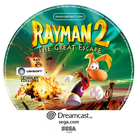 Rayman 2 Custom CD (Dreamcast) by CobraRoja on DeviantArt