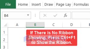 How To Show Toolbar In Excel 4 Simple Ways ExcelDemy
