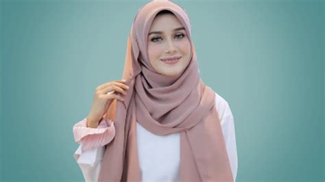 12 Tutorial Hijab Pashmina Persegi Panjang Simple Modis And Kekinian