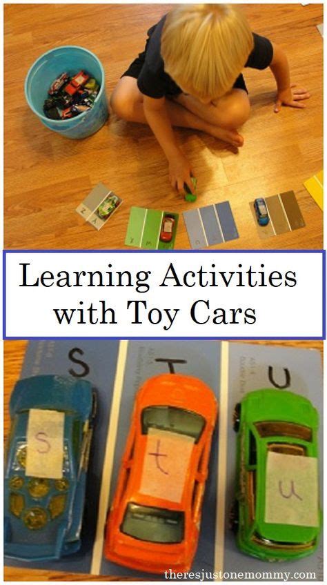 Learning Activities With Cars Theres Just One Mommy Cars Preschool
