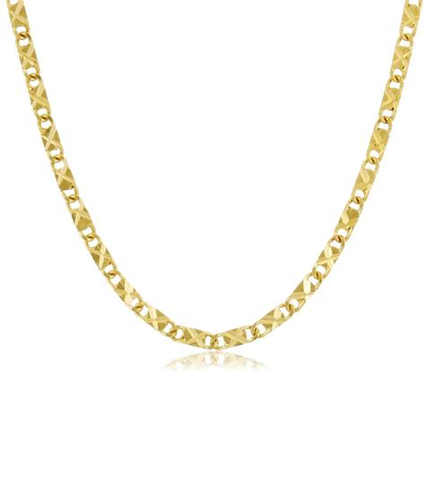 18 KT Gold Plated Links Chain Gold For Women By GB Jewellery Buy 18 KT
