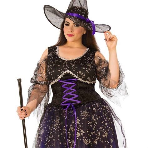Midnight Witch Costume Adult Plus Size