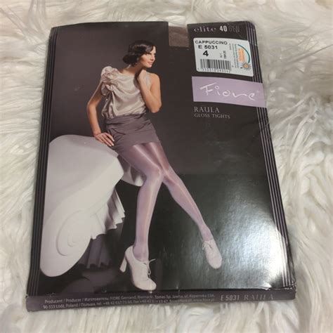 fiore accessories fiore raula gloss tights elite b4 den new in sealed packaging poshmark