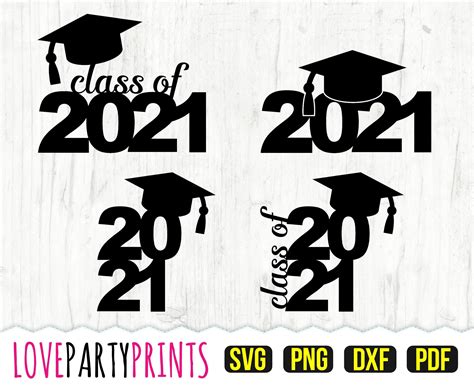 Class Of 2021 Svg Dxf Png Pdf Graduation 2021 Svg Etsy