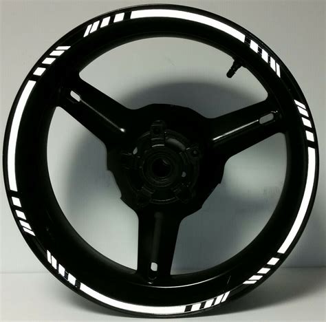 10 cool bike sticker designs. WHITE REFLECTIVE MOTORCYCLE RIM STRIPES WHEEL DECALS TAPE ...