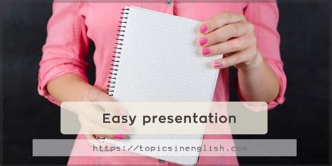 Easy Presentation Topics In English