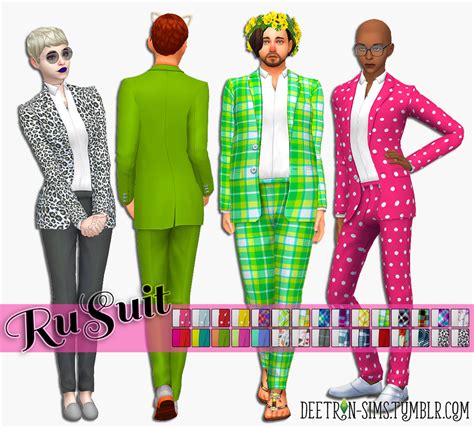 Sims 4 Ccs The Best Clothing By Deetron Sims