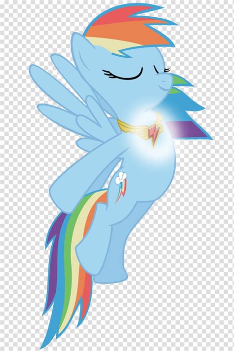 Rainbow Dash Pony Fluttershy Elemental Transparent Background Png