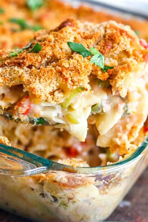 Classic Tuna Noodle Casserole From Scratch Kylee Cooks