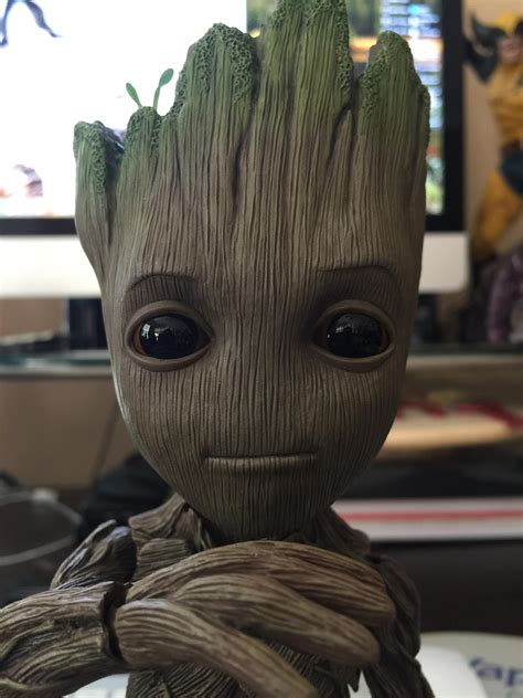 Hot Toys Life Size Baby Groot Figure Review And Photos Marvel Toy News
