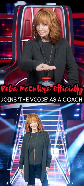 Reba Mcentire Officially Joins ‘the Voice As A New Coach