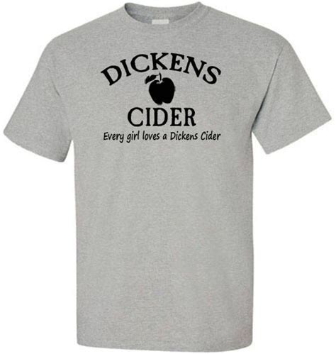 Funny Dickens Cider T Shirt Etsy