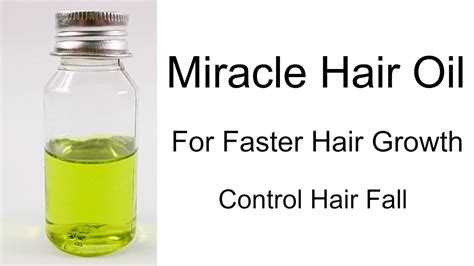 Miracle Oil To Grow Hair Faster And Stop Hair Fall One Secret