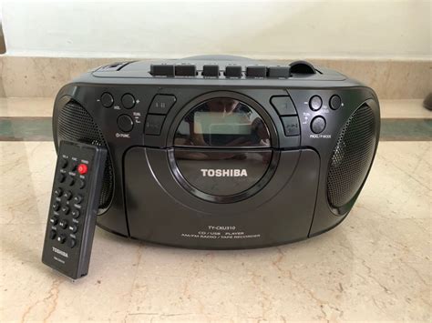 New Toshiba Portable Cdusb Radio Cassette Recorder Audio Portable