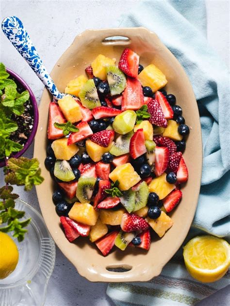 Summer Fruit Salad Cozy Peach Kitchen