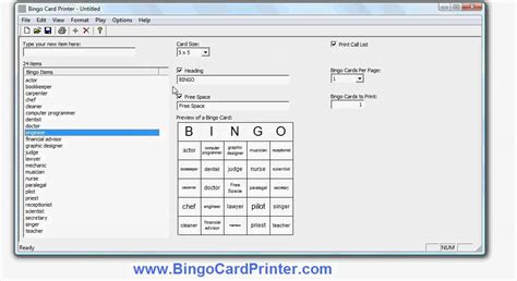 Bingo Card Maker How To Create Custom Bingo Cards Youtube
