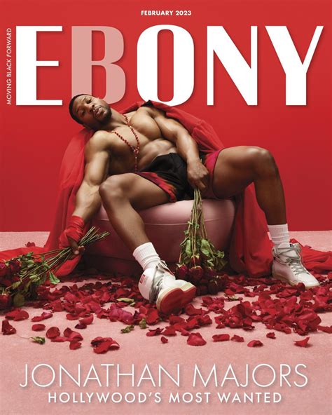 Magazine Covers 🌝 On Twitter Jonathan Majors For Ebony Magazine