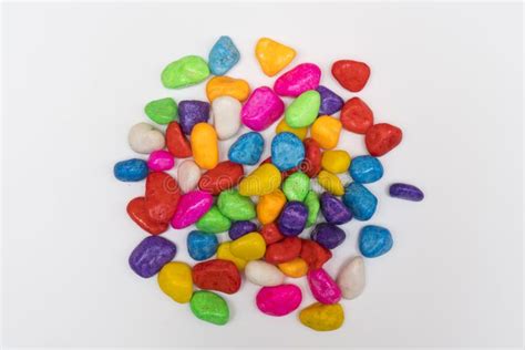 Colored Pebbles Stock Image Image Of Hard Material 106093403