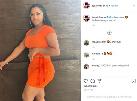 Just One Bite Toya Johnson Flosses Bodacious Curves And Leaves Fans