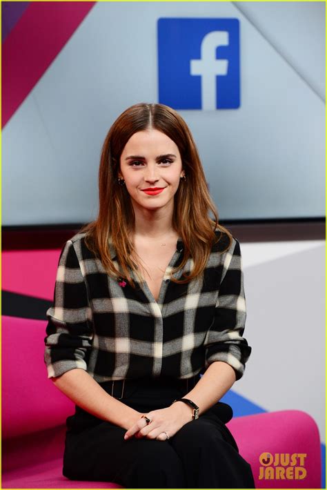 Emma Watson Talks Feminism International Womens Day At Facebook Hq