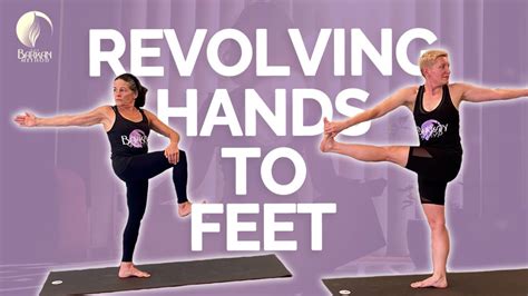 Revolving Hands To Feet Pose And Standing Head To Knee 2