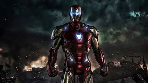 Tải Miễn Phí Hình Nền Iron Man 4k Endgame Cho Máy Tính Và điện Thoại