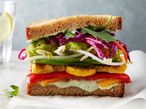 the ultimate veggie sandwich not only is this all vegetable sandwich stunning and colorful it
