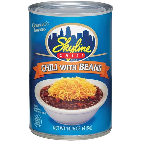 Skyline Chili With Beans Chili 1475 Oz